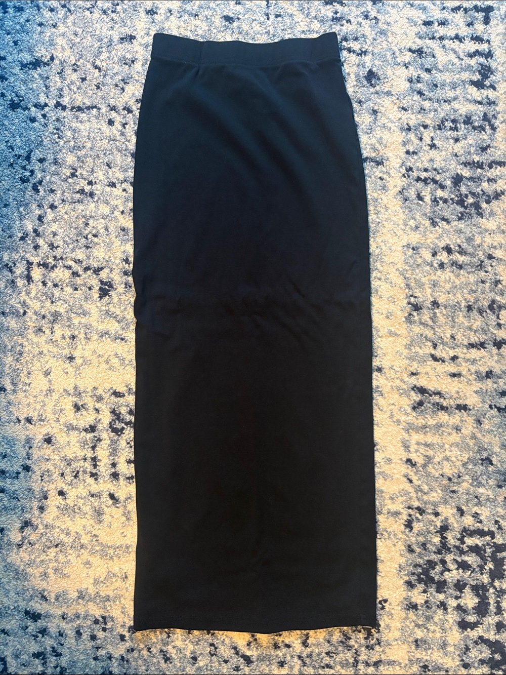 Classic Black Maxi Pencil Skirt - Women's